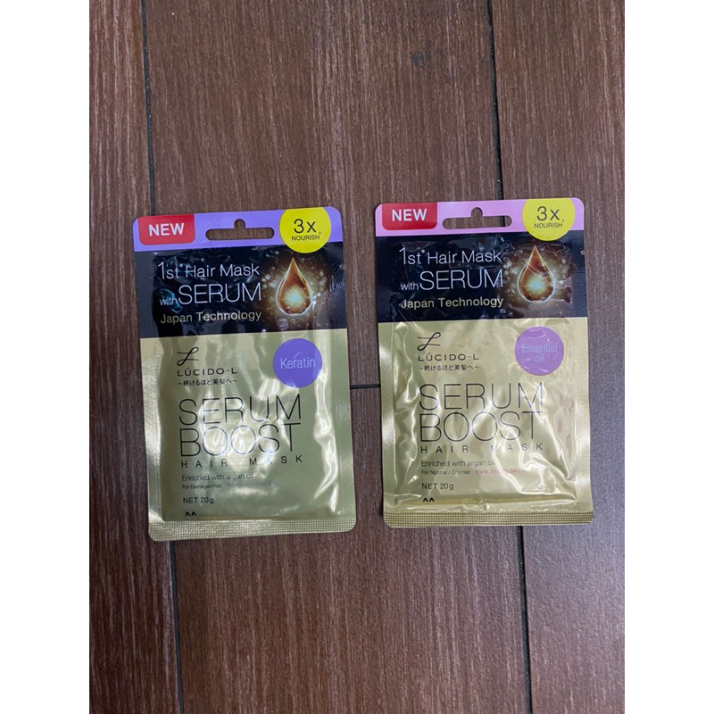 Lucidol hair mask serum boost 20gr