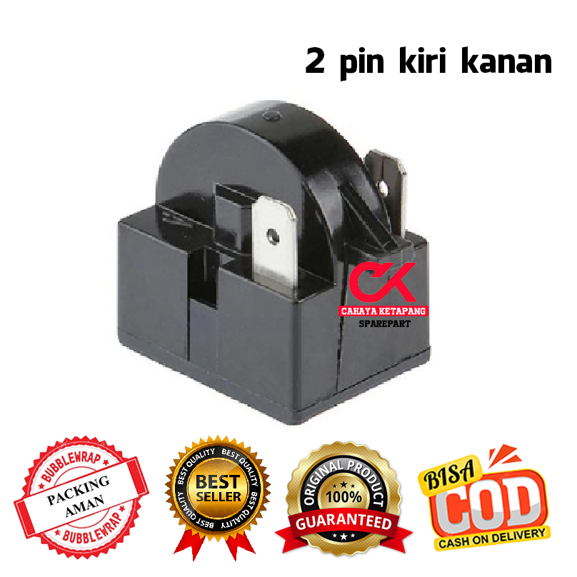 RELAY PTC KULKAS / PTC RELAY KULKAS 2 PIN