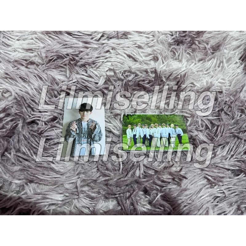 SEVENTEEN PC PHOTOCARD WOOZI GONGBANG OH MY SEVENTEEN OT13 SHOWCASE AN ODE