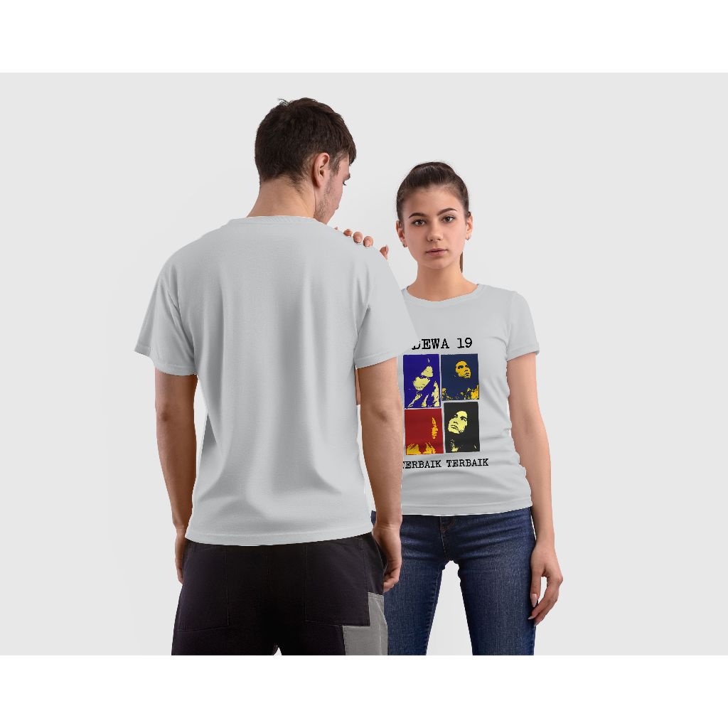 Kaos Pria/Wanita "Dewa 19 Terbaik-terbaik" Planet Shirt Indonesia Official Merchandise YourRockForia