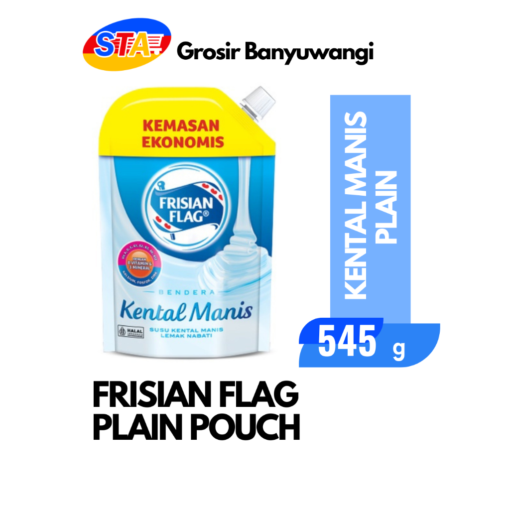 

[JATIM] FRISIAN FLAG PLAIN POUCH 545G | SUSU KENTAL MANIS