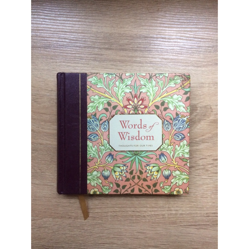 Words of wisdom Book / second-hand book