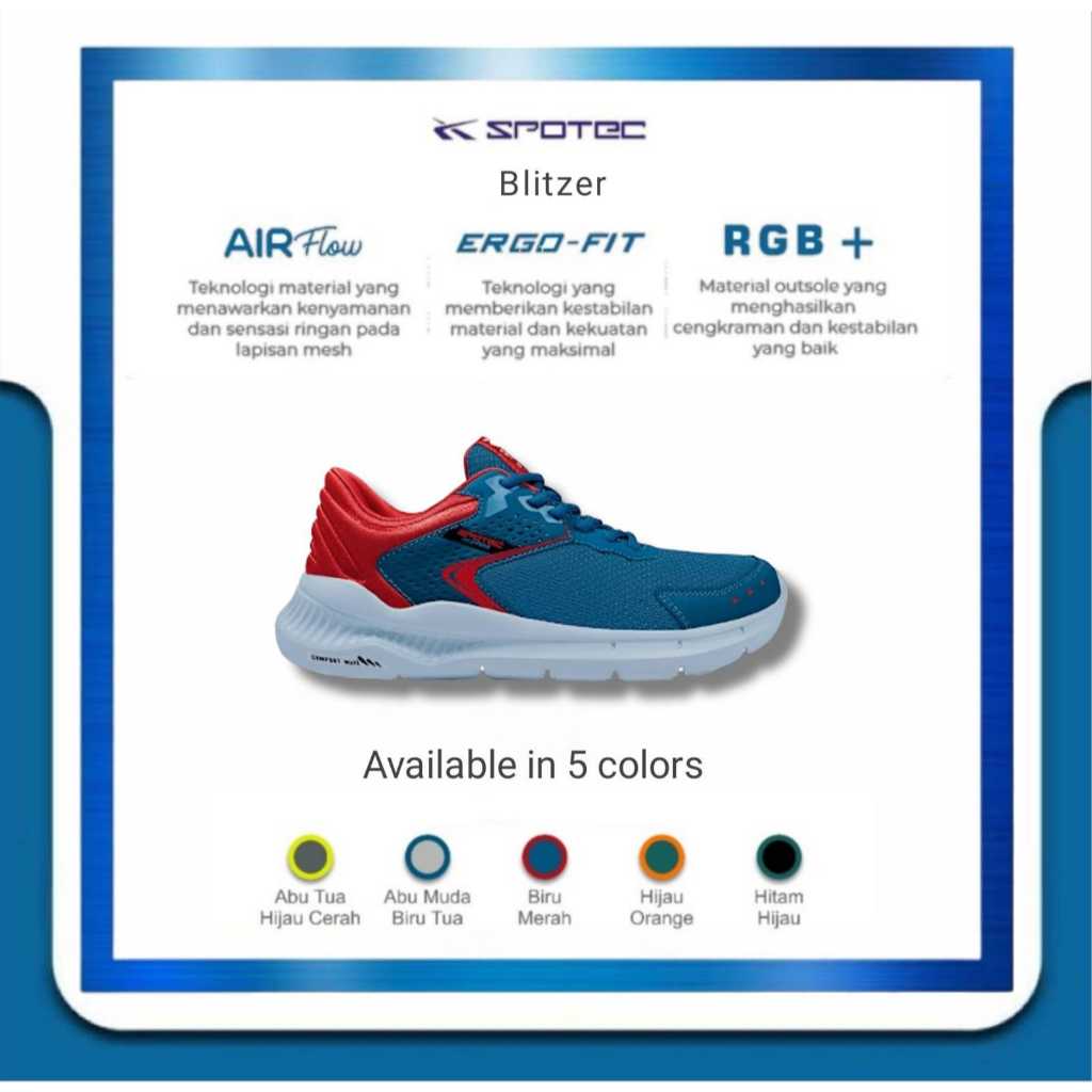 Sepatu Running / Spotec / Blitzer