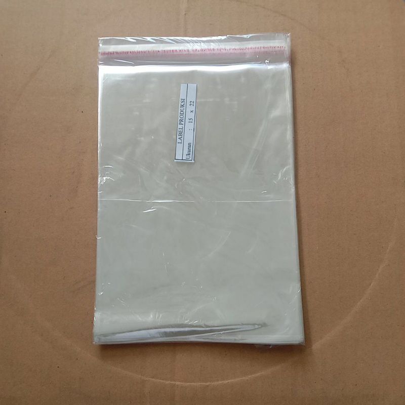 Plastik OPP 15x22