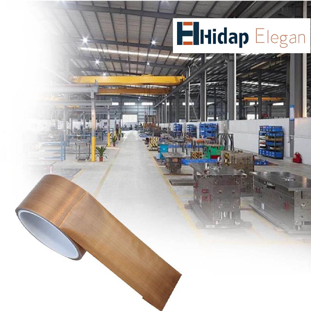 10m Teflon Tape,Lakban Isolasi,Teflon Heat Tape,Teflon Anti Lengket,Kertas Teflon Mesin Press