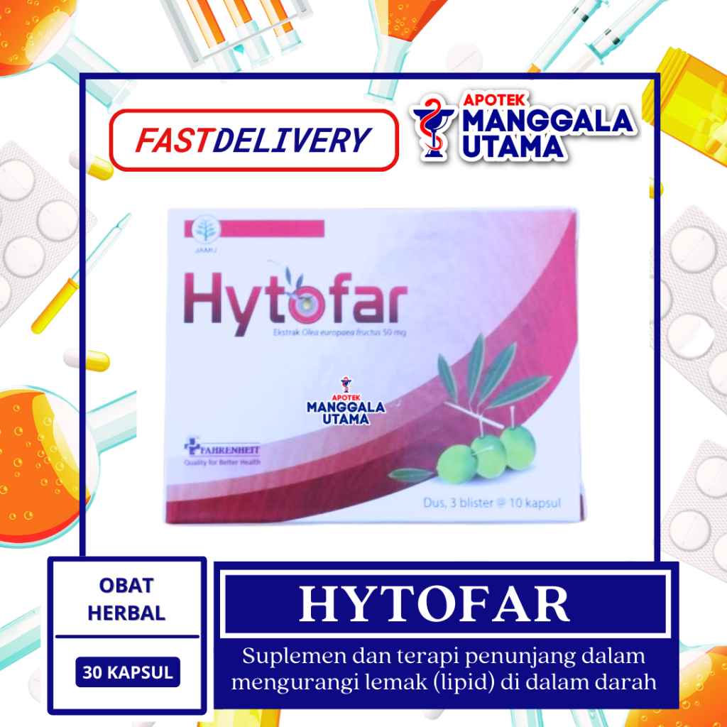 HYTOFAR 5 MG PER STRIP ISI 10 KAPSUL