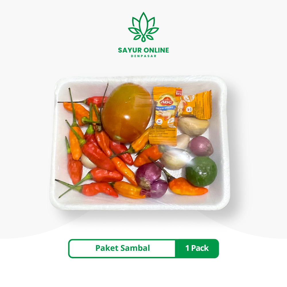 

Paket Sambal/Sambel Lengkap 1 Pack ABC - Sayur Online Denpasar