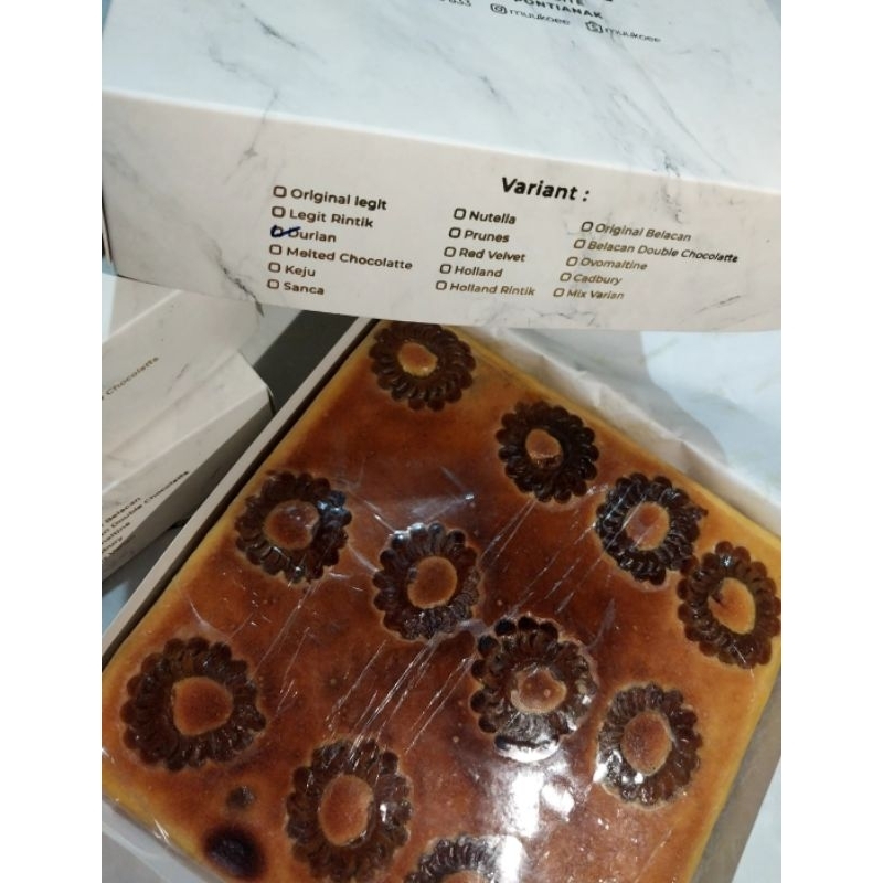 

Lapis legit Durian premium