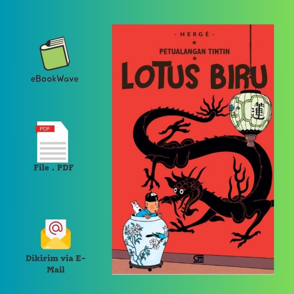 

Tintin Lotus Biru Book BEST SELLER (Bahasa Indonesia)