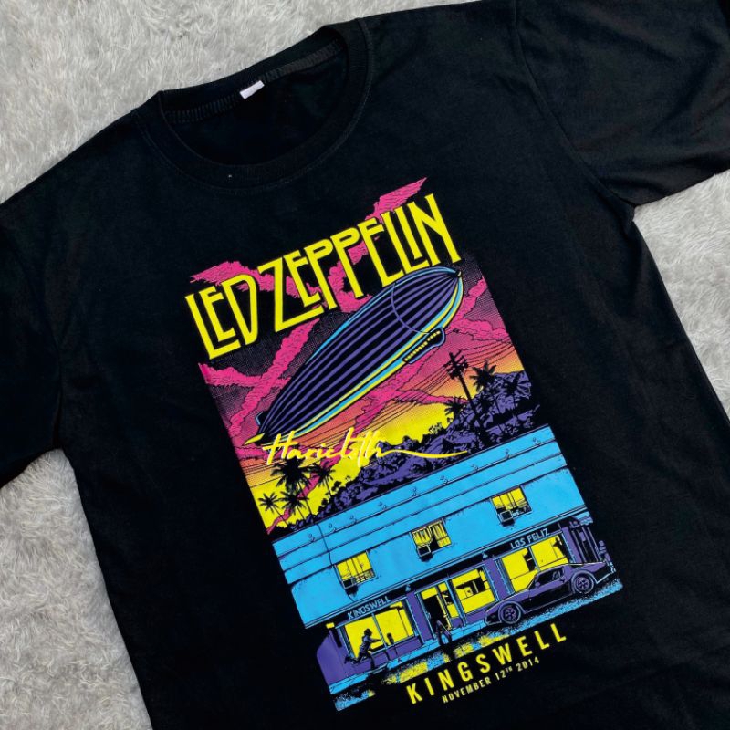 KAOS LED ZEPPELIN - MOTHERSHIP cotton combed 24s / KAOS BAND VINTAGE / KAOS MUSIK ROCK / KAOS MUSIK 