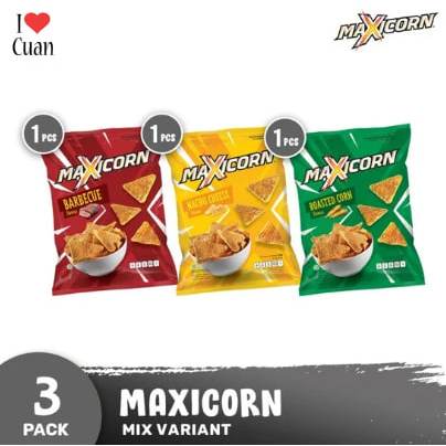 

[Paket Bundling] Maxicorn Keripik Tortilla Aneka Rasa Indofood