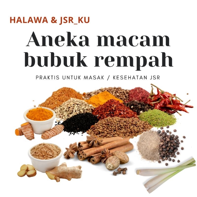 

ANEKA REMPAH-REMPAH (EMPON-EMPON) TERMURAH DAN BERKUALITAS