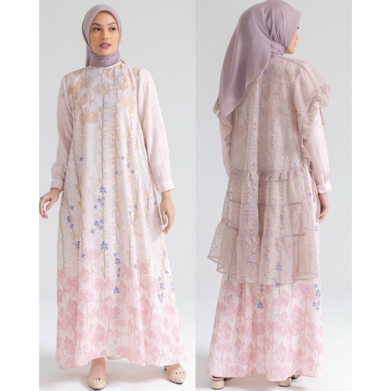 Preloved Elora Dress Size L Ria Miranda/Riamirandasale/ViviZubedi Preloved mukena Vivi Zubedi Like N