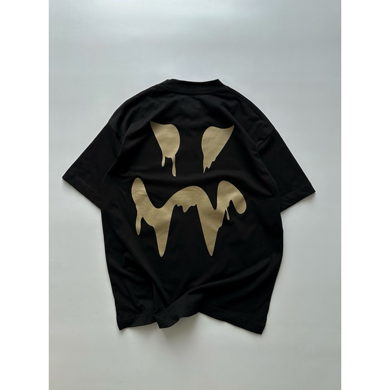 [HOT] Branche Oversize Boxy Tshirt Logo Lady Black