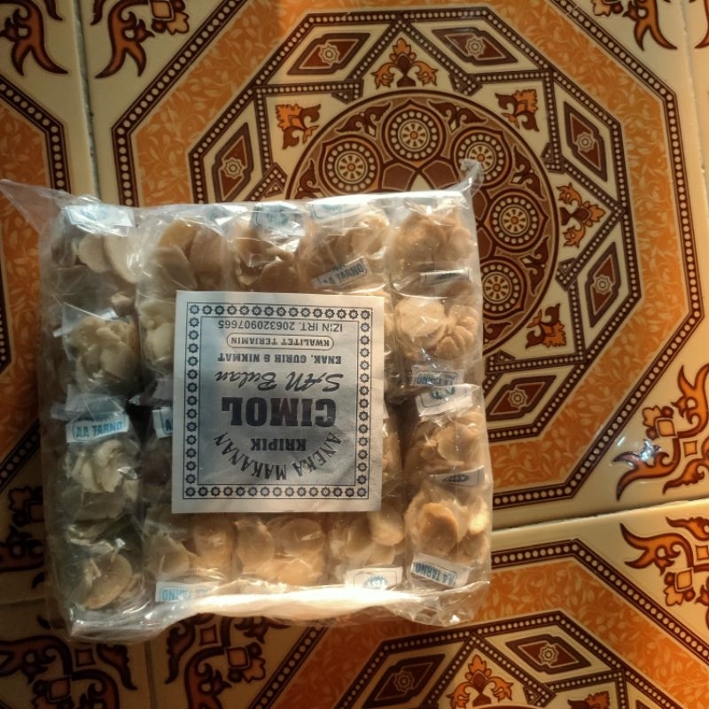 

kripik cimol rasa gurih original