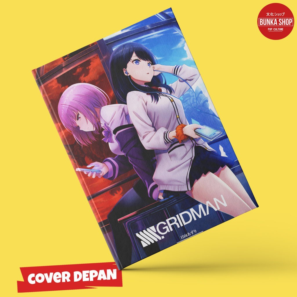 

Pocket Note Anime SSSS Gridman Duo Girl Hardcover A6 Buku Tulis Catatan Murah