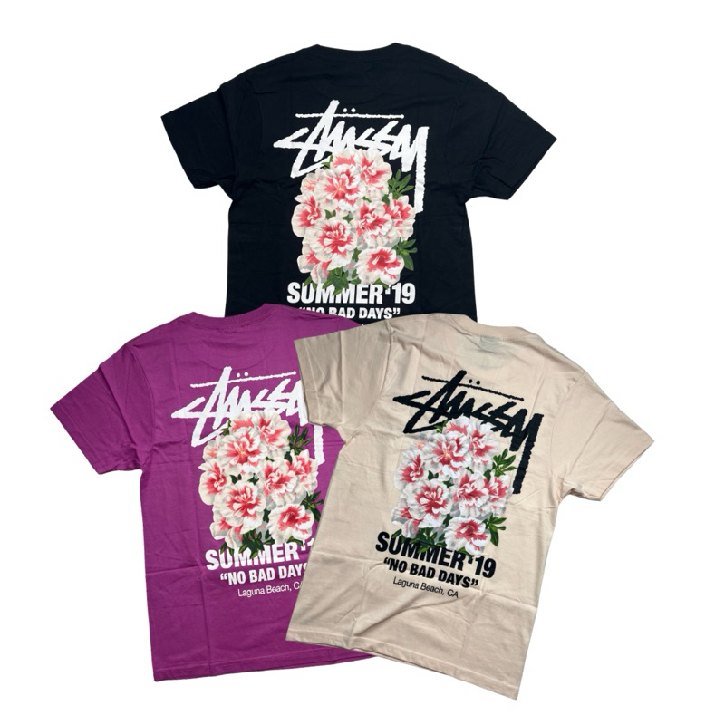 Stussy Carnation Tshirt 100% Original Authentic