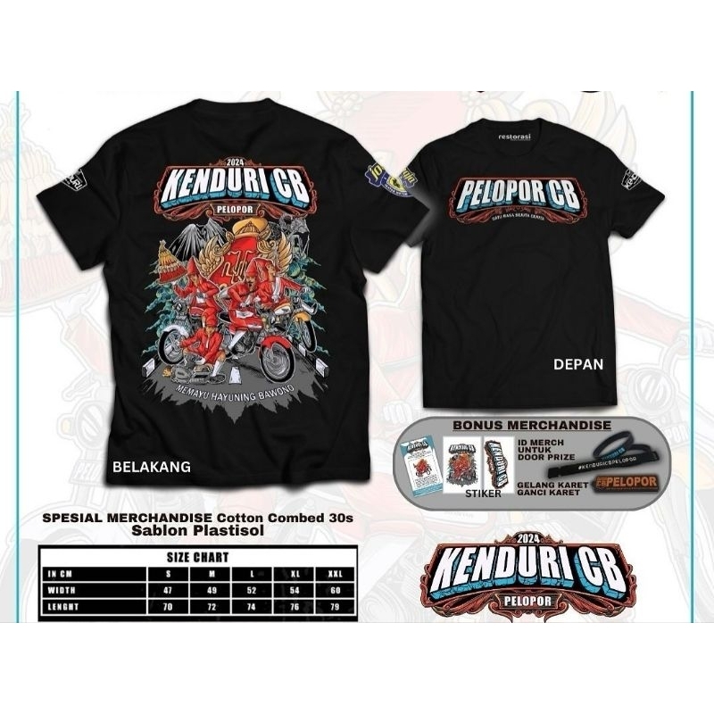 Kaos Kenduri Cb Pelopor 2024 Original