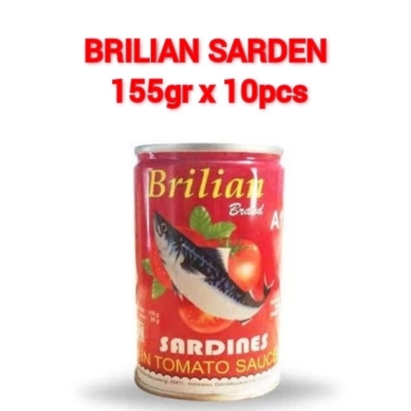 

PAKET 10PCS BRILIAN SARDEN 155GR