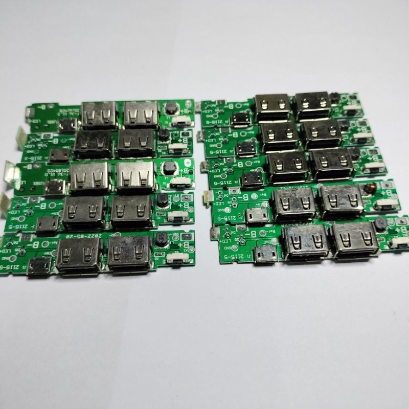 Modul Powerbank 2Slot USB Charger Micro