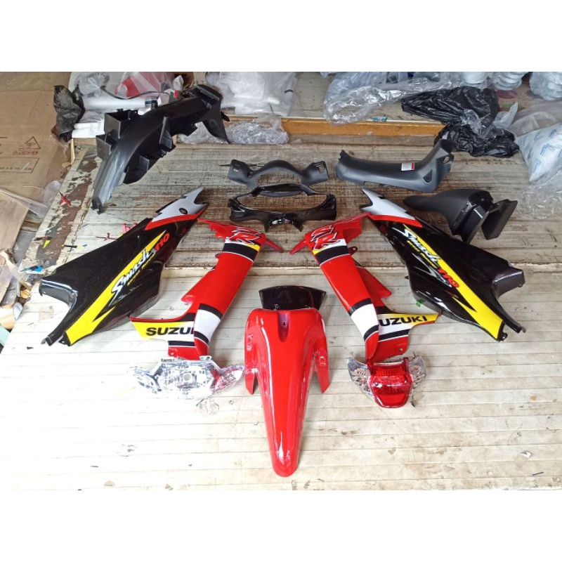 cover body Suzuki smash 110 halus kasar