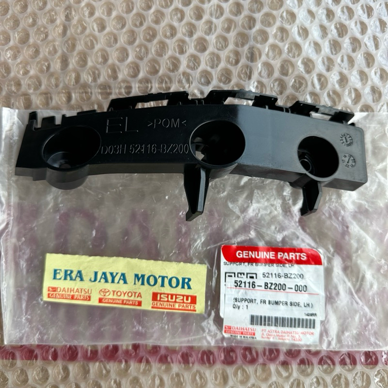 bracket bumper depan kiri all new sirion original
