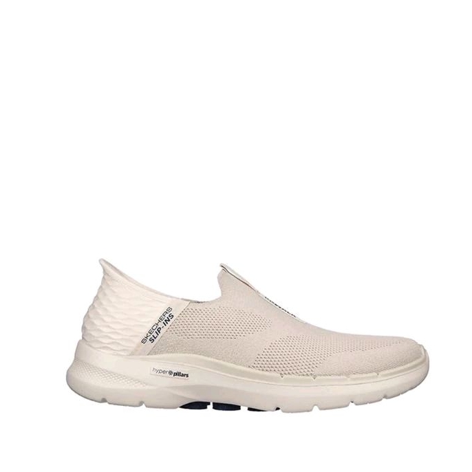 Skechers GO WALK 6 SLIP-INS Men's Sneakers Shoes - Natural