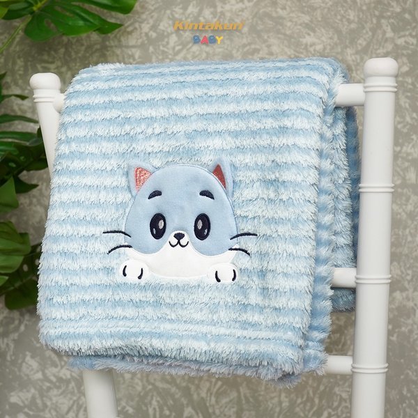PRELOVED KINTAKUN Cuit Selimut Bayi Needle 76 x 102 cm 76cm x 102cm 76x102 cm 76 x 102 cm Baby Blank