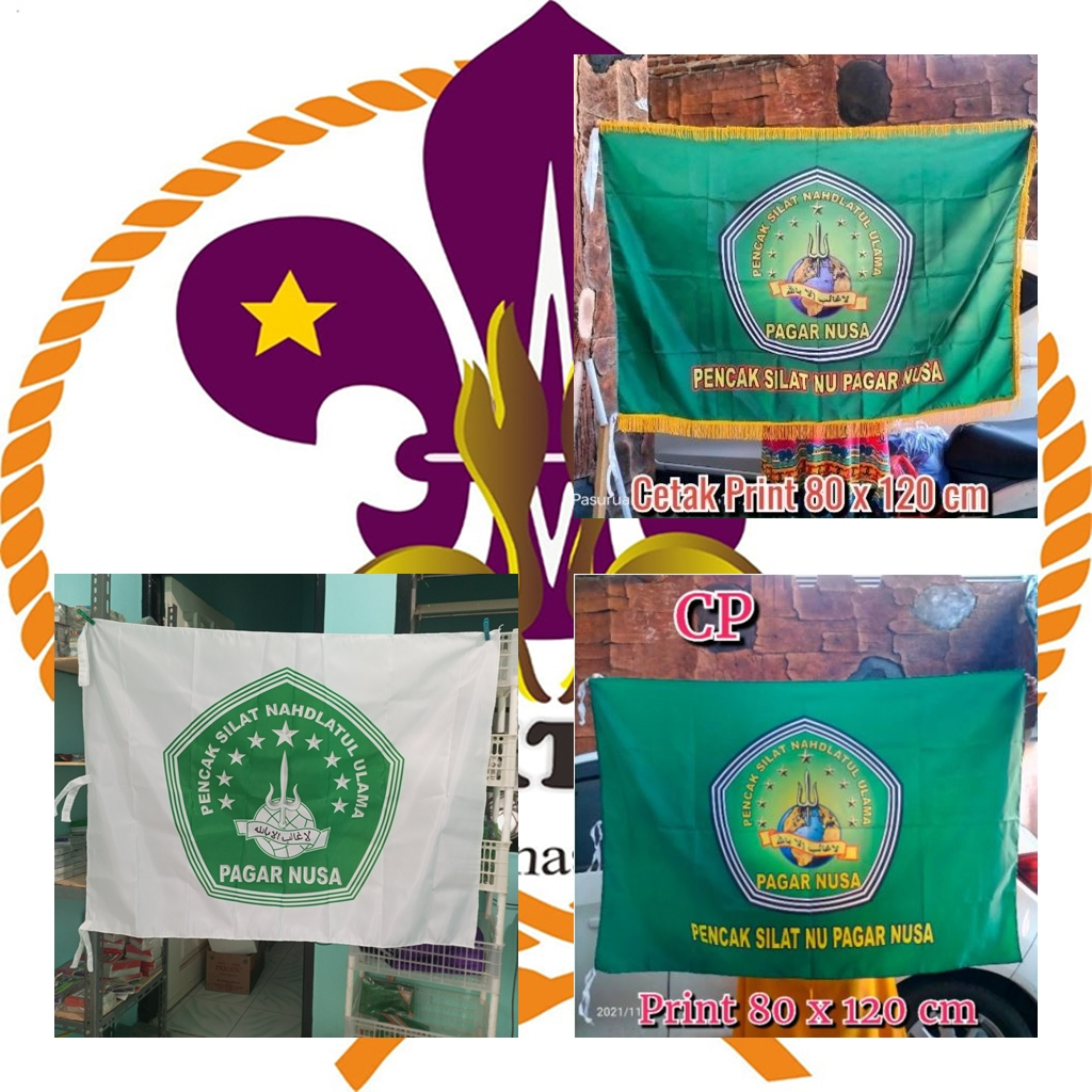 Bendera Pencak Silat Nahdlatul Ulama NU Pagar Nusa