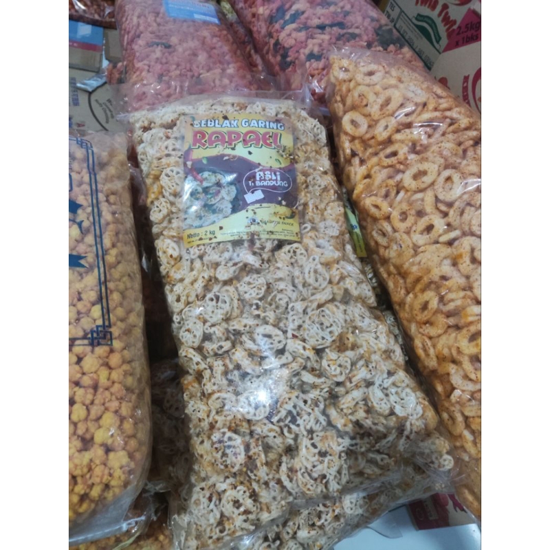 

Kerupuk Seblak Rafael Gurih Pedas 250gr