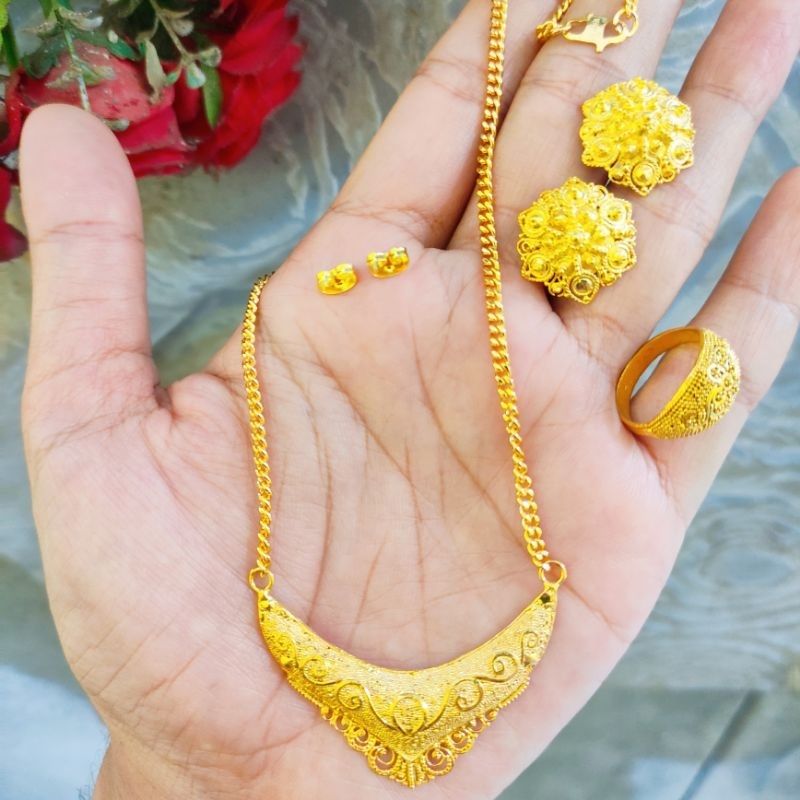 kalung Dubai ukiran Bali