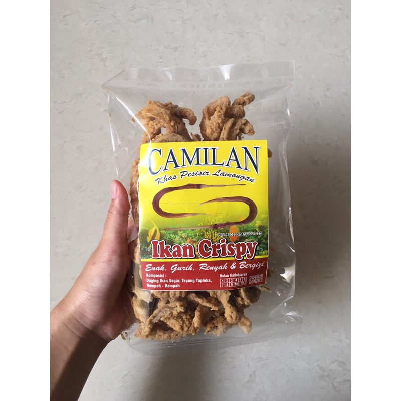 

Ikan Crispy khas Lamongan 200 gr