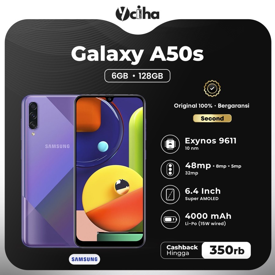 Samsun Galaxy A50S 6/128GB Second