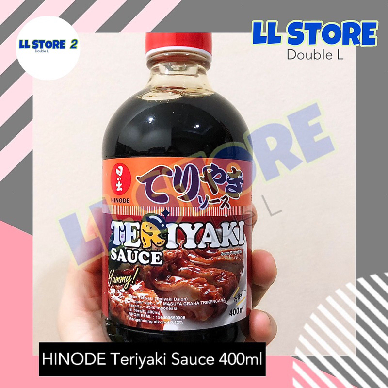 

HINODE Teriyaki Sauce 400 ml | Saus Jepang