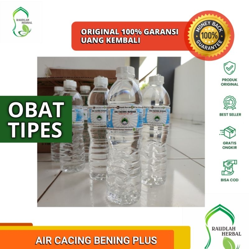 

AIR CACING UNTUK TIPES AIR CACING BENING PLUS ZAM-ZAM OBAT TIPES PANAS TYPUS 600 ml InsyaAllah Sembuh