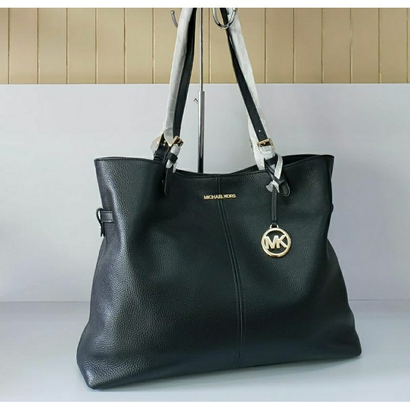 Ready Mk lenox large tote leather. 35S0GYZT3L. Black. 40x31x11cm.