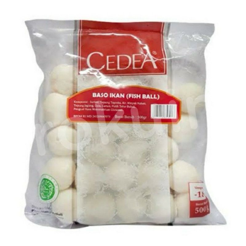 

Cedea Baso Ikan 500gr