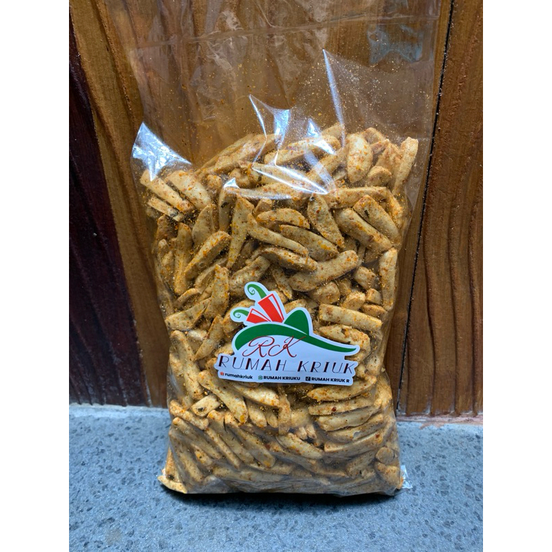 

Basreng pedas daun jeruk 500grm