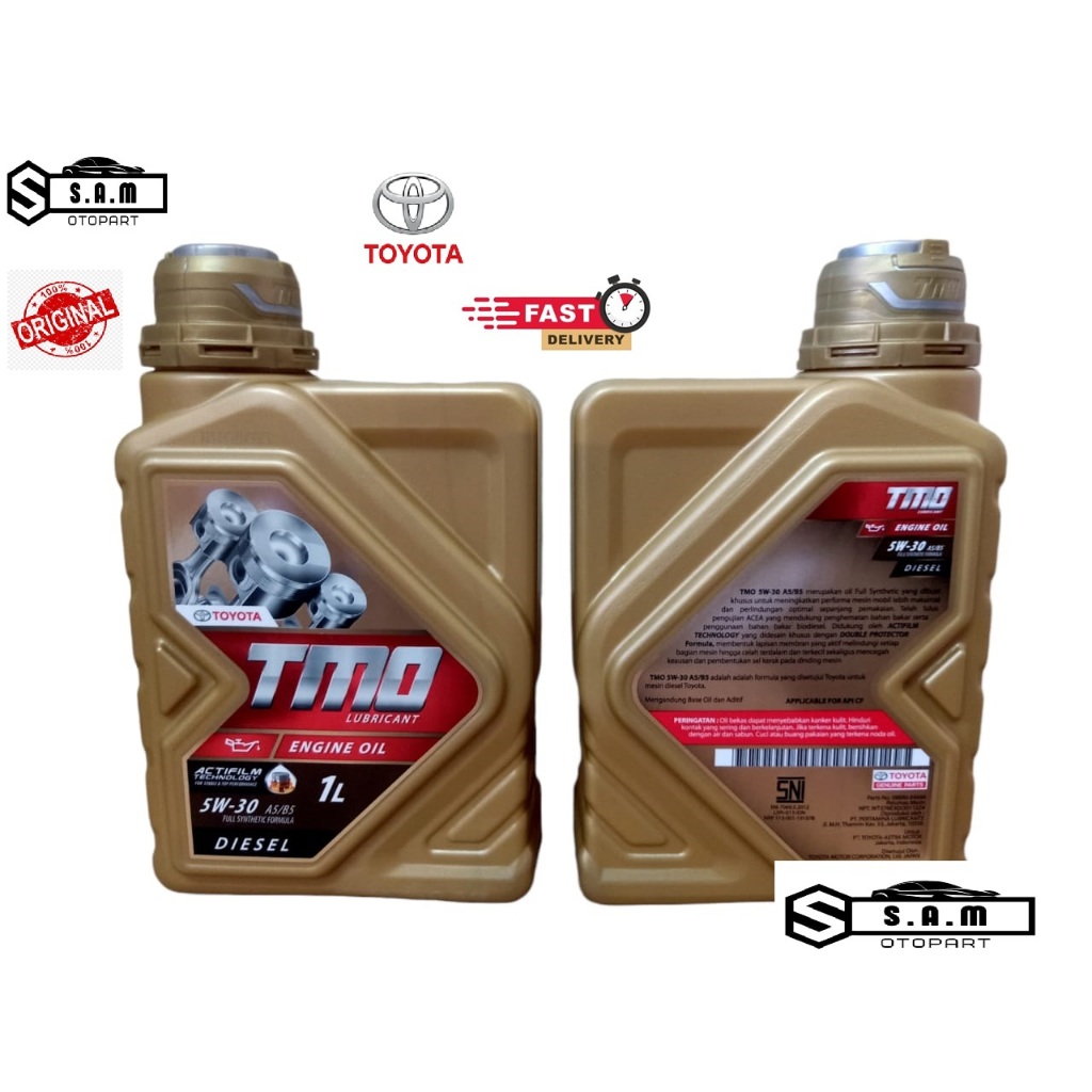 PROMO Oli TOYOTA Tmo Gold 5W-30 DIESEL original