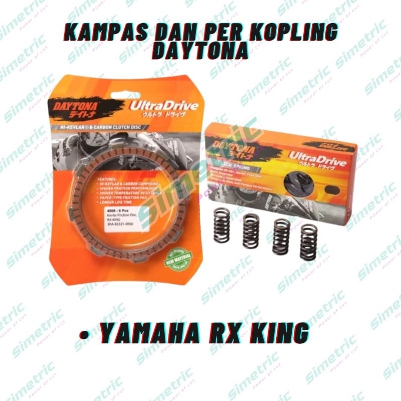 Kampas Kopling Rx King Per Kopling Rx King Daytona Original Paket Kopling King Original Daytona