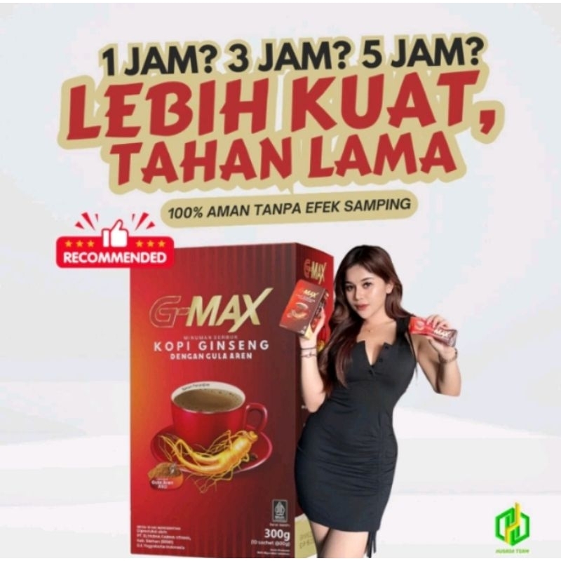 

Kopi G-Max Original ecer per sachet