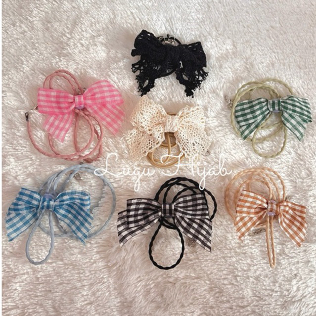 KONEKTOR MASKER PITA/KONEKTOR MASKER HIJAB/AKSEORIS MASKER/AKSESORIS HIJAB KONEKTOR