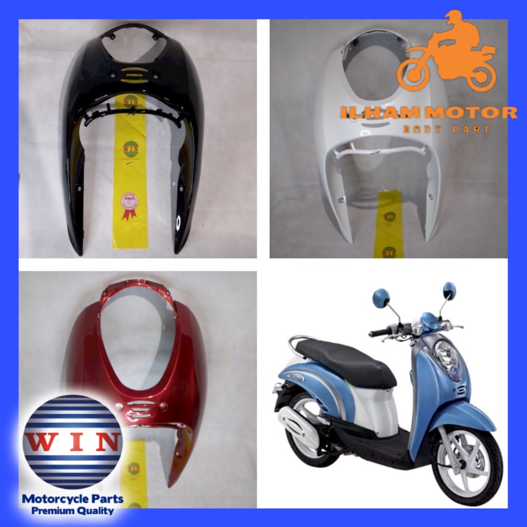 Tameng Depan Scoopy Karbu Body depan Scoopy karbu 2010 2011 2012 2013 | front panel WIN | dasi pelat