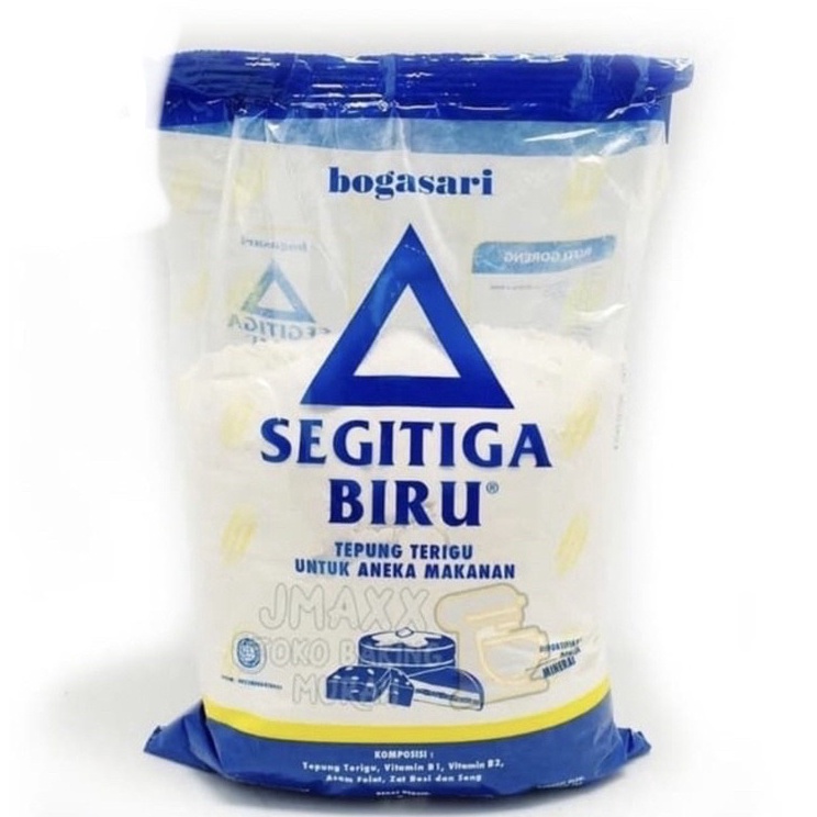 

Kirim sekarang TEPUNG TERIGU SEGITIGA BIRU 1 kg Transparan economis