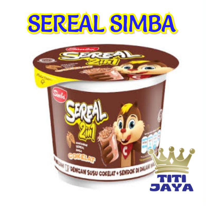 COCO CRUNCH MINI CUP SIMBA GELAS SEREAL KOKO KRUNCH KRAN SNACK JAJAN ANAK GROSIR TERMURAH
