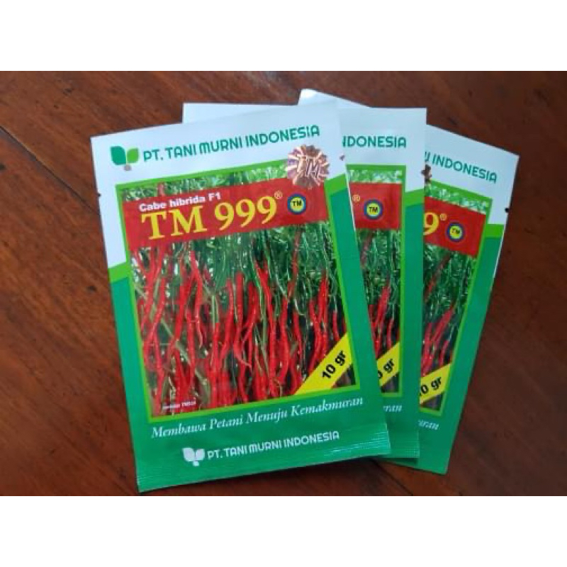 Benih Bibit Cabe Keriting TM 999 F1 10 gram