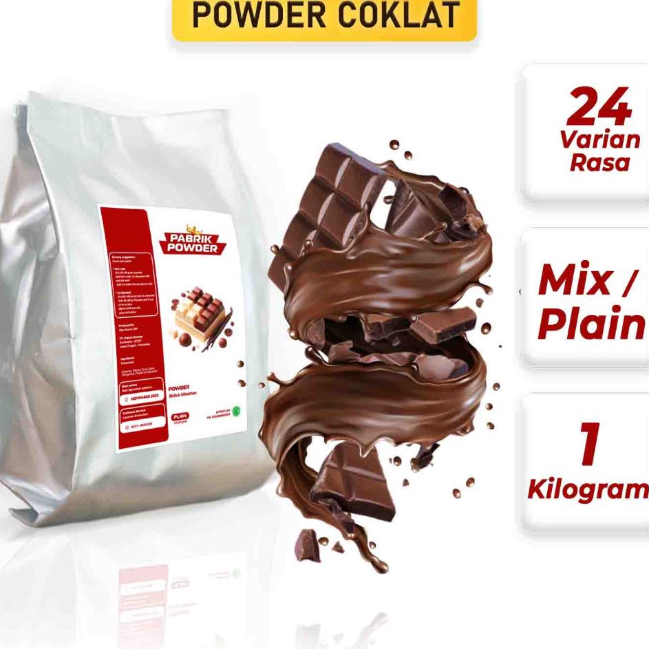 

Sedia Disini Powder Coklat 1 Gram Grade 1 Chocolate Powder Drink Bubuk Minuman Cokelat