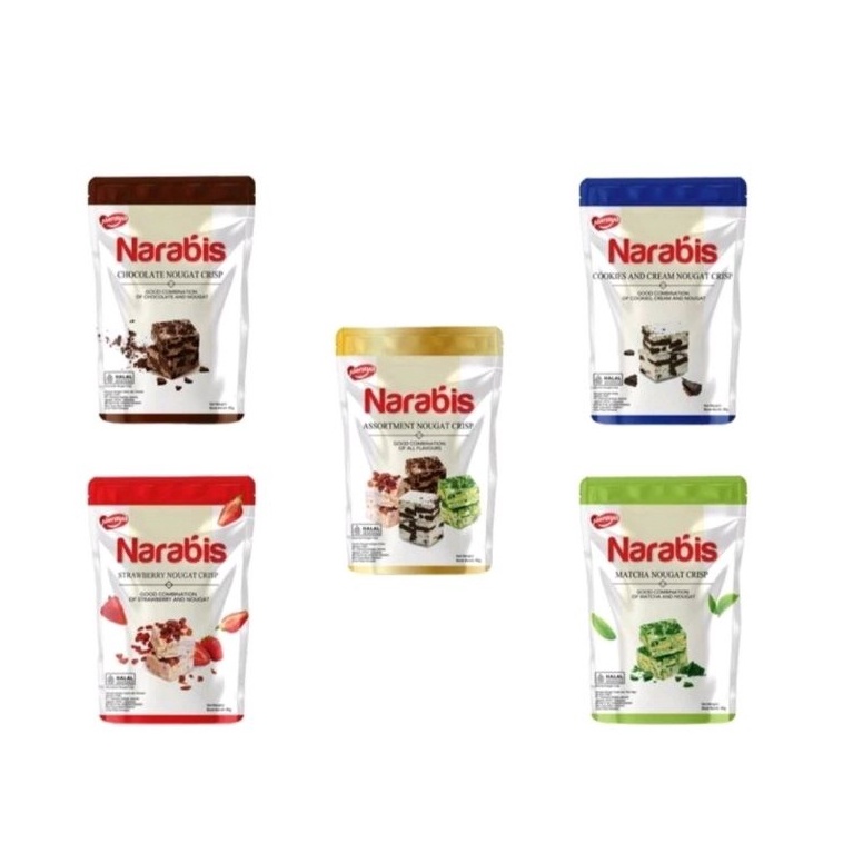 

Serbuu NARAYA Narabis Nougat 9g Assorment Nougat crispy INTER