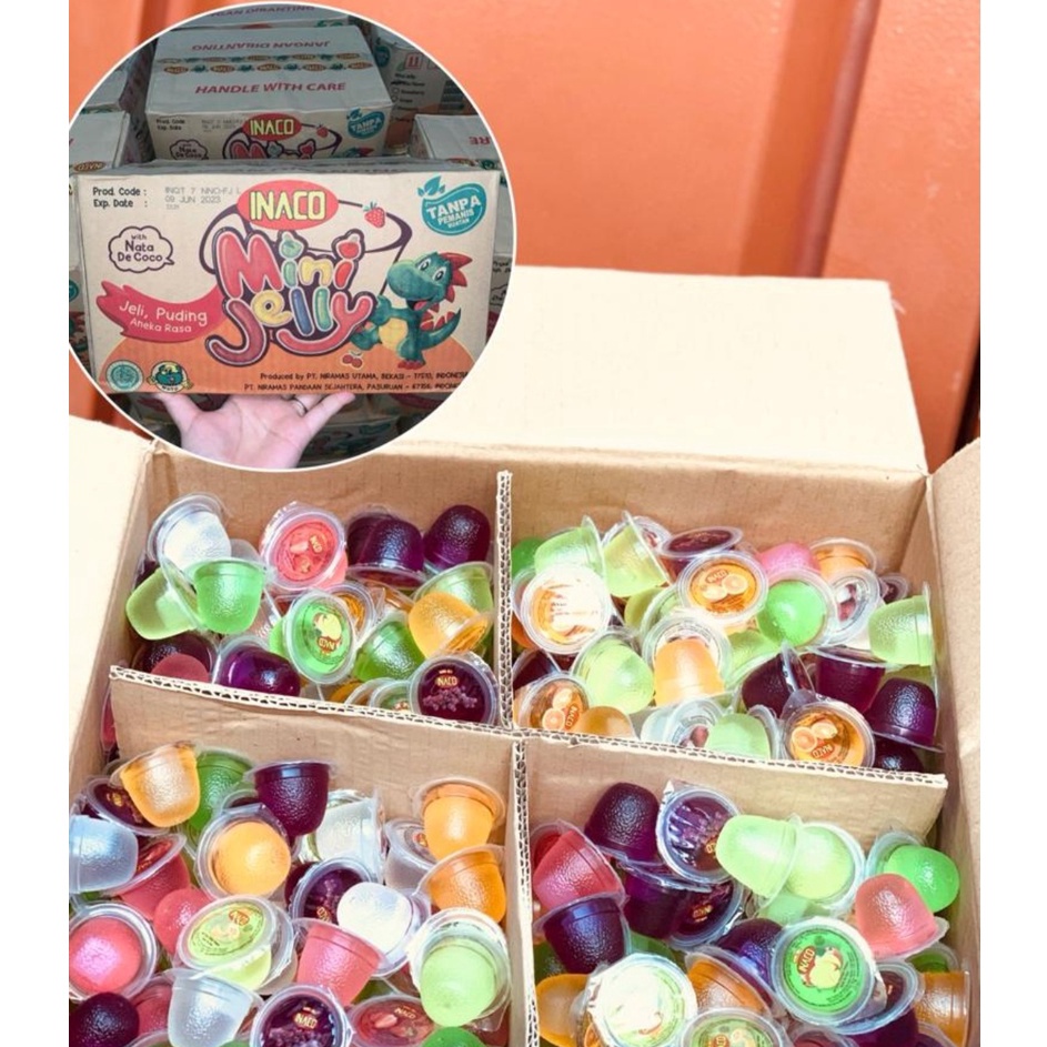 

Untuk Anda Inaco jelly Mix Buah ukuran 1 kg isi banyak sekitra 6 lebih Agar agar makanan anak