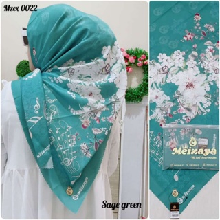 Kerudung segiempat Meizaya || Earloop Inner Nadheera Luxury || Daleman kerudung
